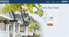 Desktop Screenshot of michiganhousinglocator.com